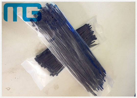 中国 3X100MM頑丈なナイロン ケーブルのタイ熱抵抗のナイロン66黒いケーブルのタイの覆い サプライヤー